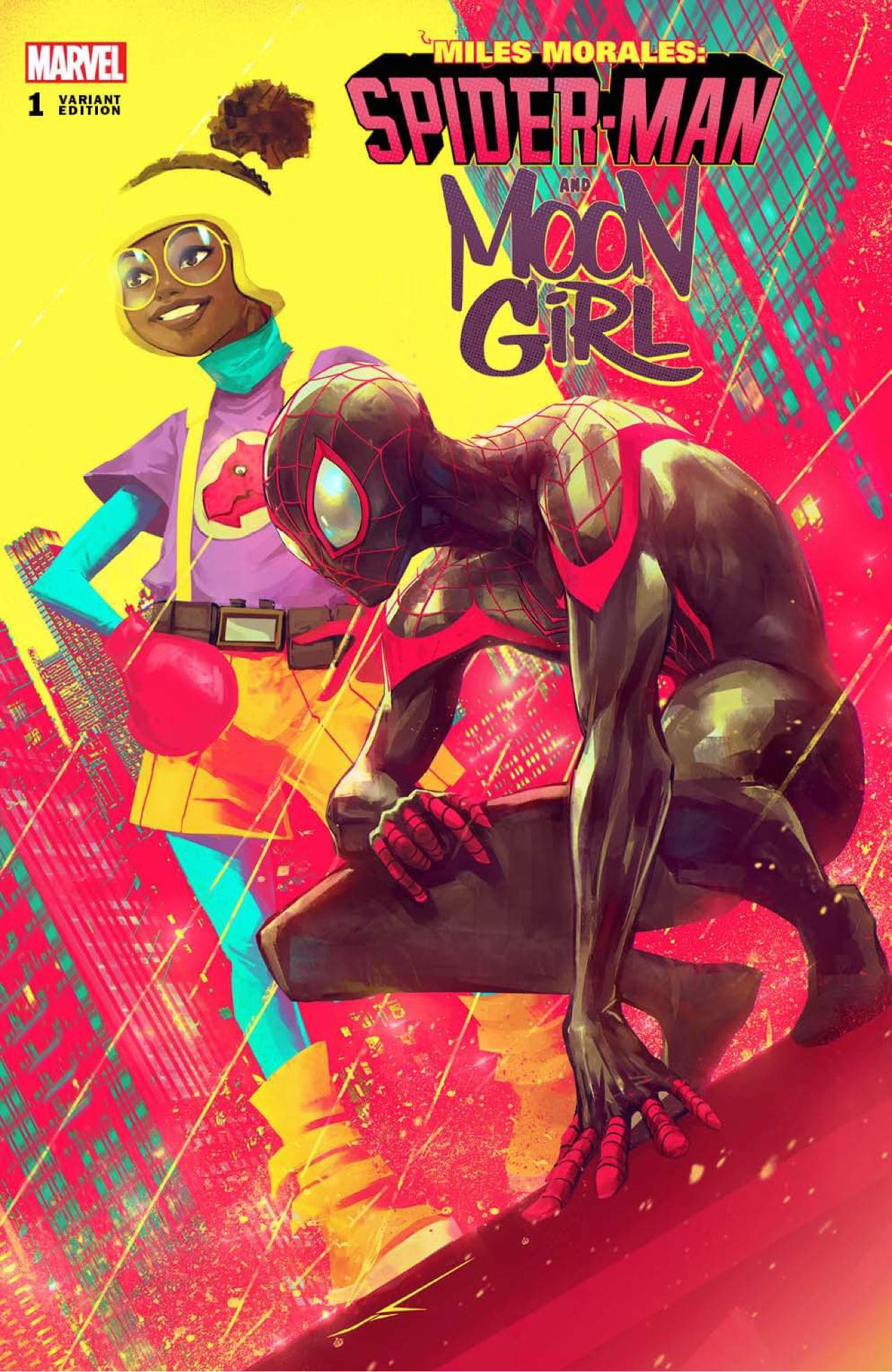 Miles Morales & Moon Girl 1 Ivan Tao Exclusive Var (06/22/2022) - DelsBricks Toys & CollectiblesCOMIC BOOK EXCLUSIVEDelsBricks Toys & CollectiblesUnknown Comic Books