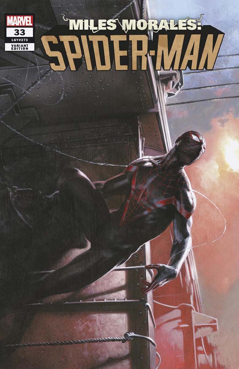 Miles Morales Spider - Man 33 Unknown Comics Gabriele Dell'Otto Exclusive Var (12/08/2021) (12/15/2021) - DelsBricks Toys & CollectiblesCOMIC BOOK EXCLUSIVEDelsBricks Toys & CollectiblesUnknown Comic Books