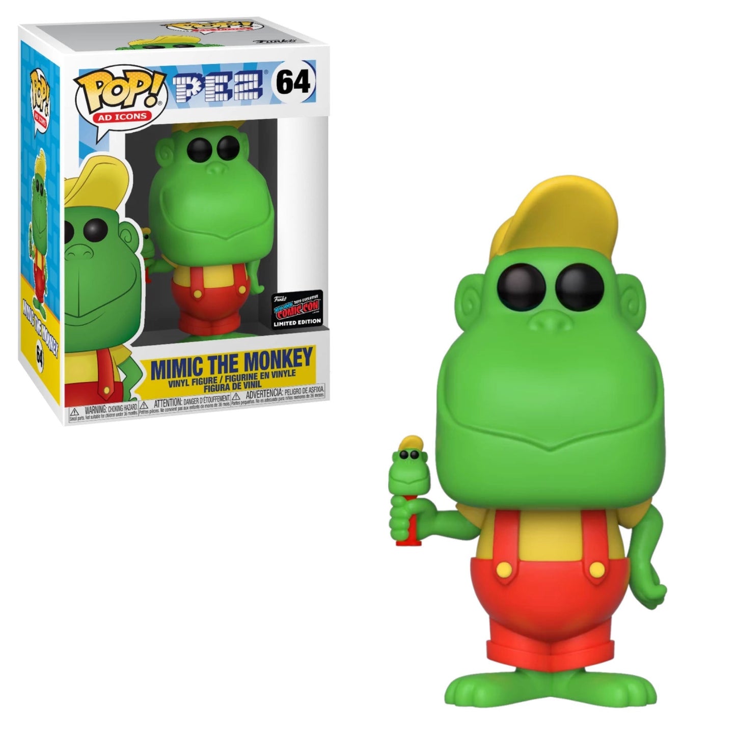 Mimic the Monkey (Red Overalls) [NYCC] - DelsBricks Toys & CollectiblesDelsBricks Toys & CollectiblesRalphie's Funhouse