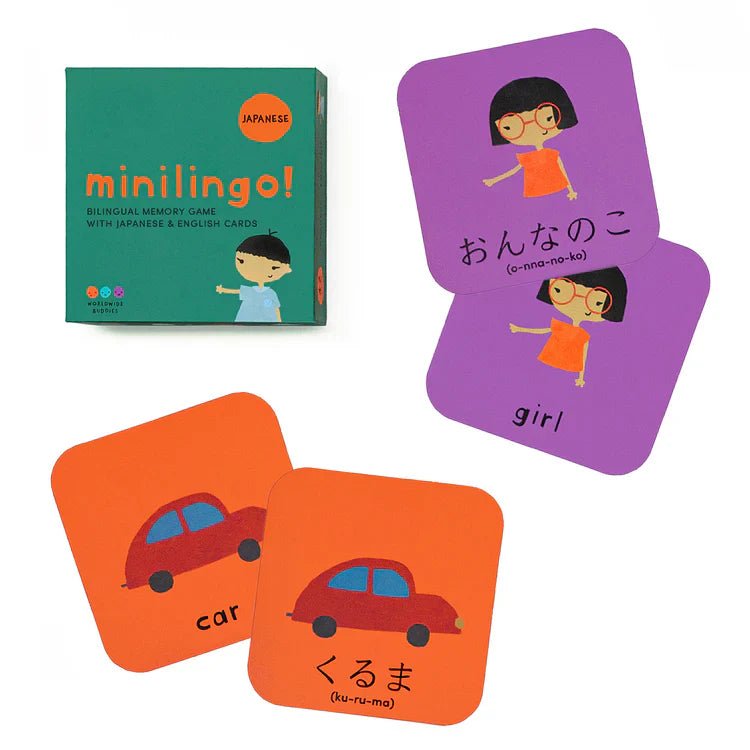 Minilingo, Japanese/English Flashcards - DelsBricks Toys & CollectiblesEducational ToysDelsBricks Toys & CollectiblesSuper Anime Store