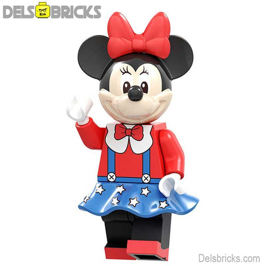 Minnie Mouse Disney Minifigures - DelsBricks MinifiguresMinifiguresDelsBricks MinifiguresDelsbricks