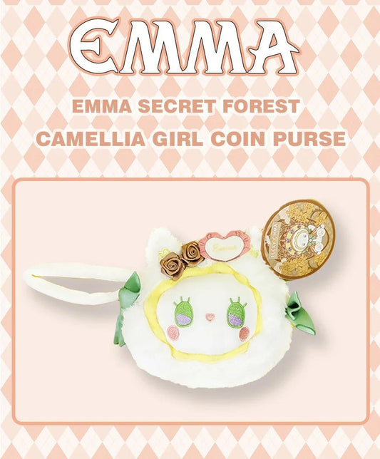 MJ Studio: Emma The Lady of Camellias Plush Toy Coin Purse - DelsBricks Toys & CollectiblesPlushDelsBricks Toys & CollectiblesShumi Toys & Gifts