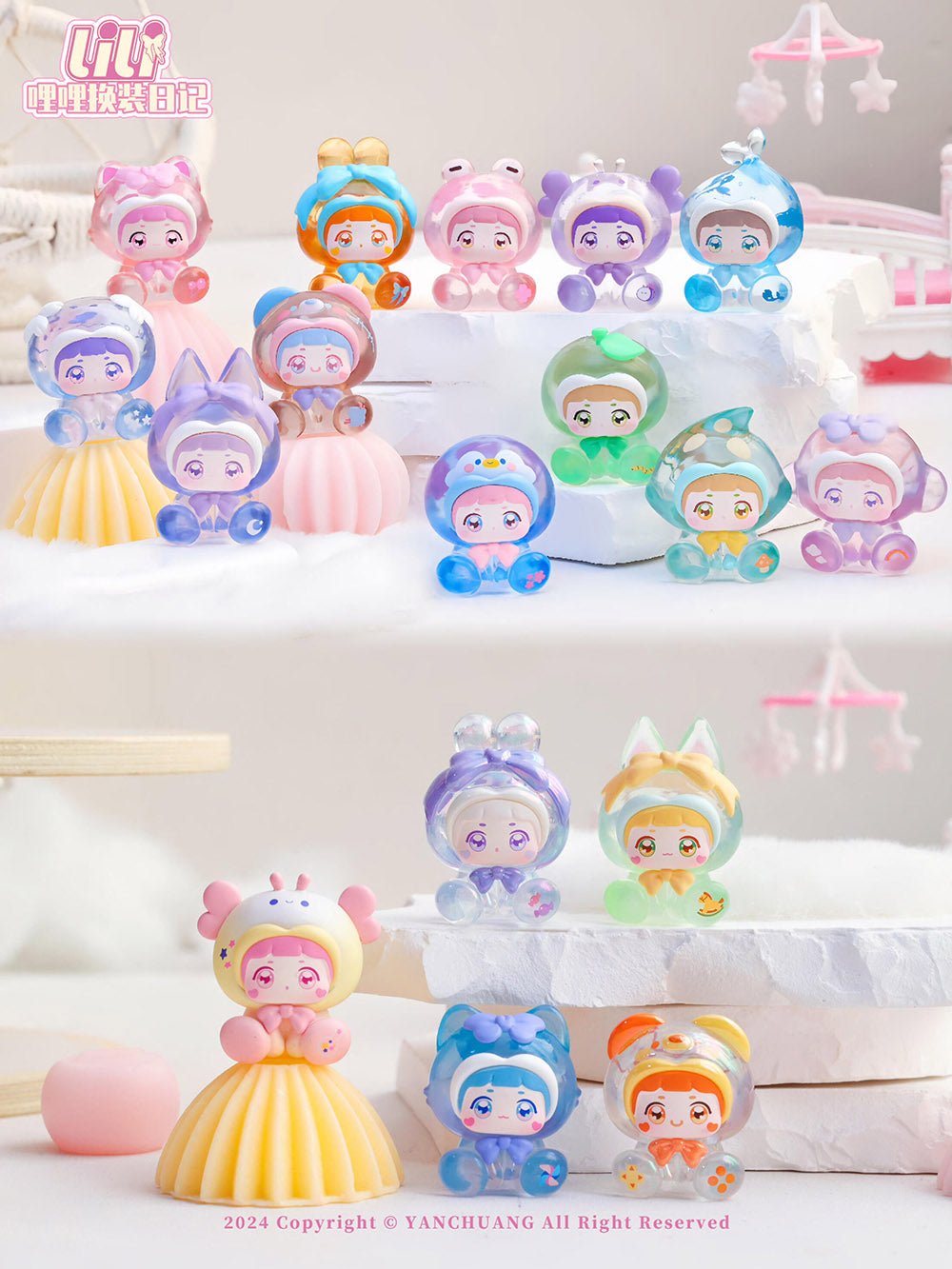 MJ Studio: Lili Dress - Up Diary Series - 1 Blind Box - DelsBricks Toys & CollectiblesBlind Box FigureDelsBricks Toys & CollectiblesShumi Toys & Gifts