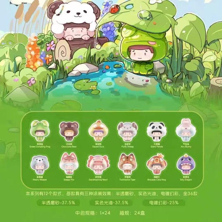 MJ Studio: MODOO Nature Friend Beans - 1 Blind Box - DelsBricks Toys & CollectiblesBlind Box FigureDelsBricks Toys & CollectiblesShumi Toys & Gifts
