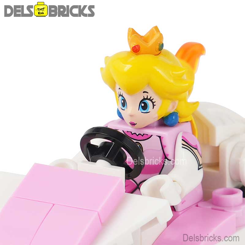 Princess Peach kart Super Mario Brothers Movie Minifigures