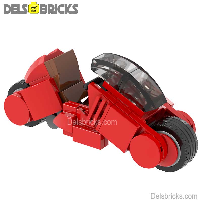 Akira Motorcycle Lego Minifigures Custom Anime Toys