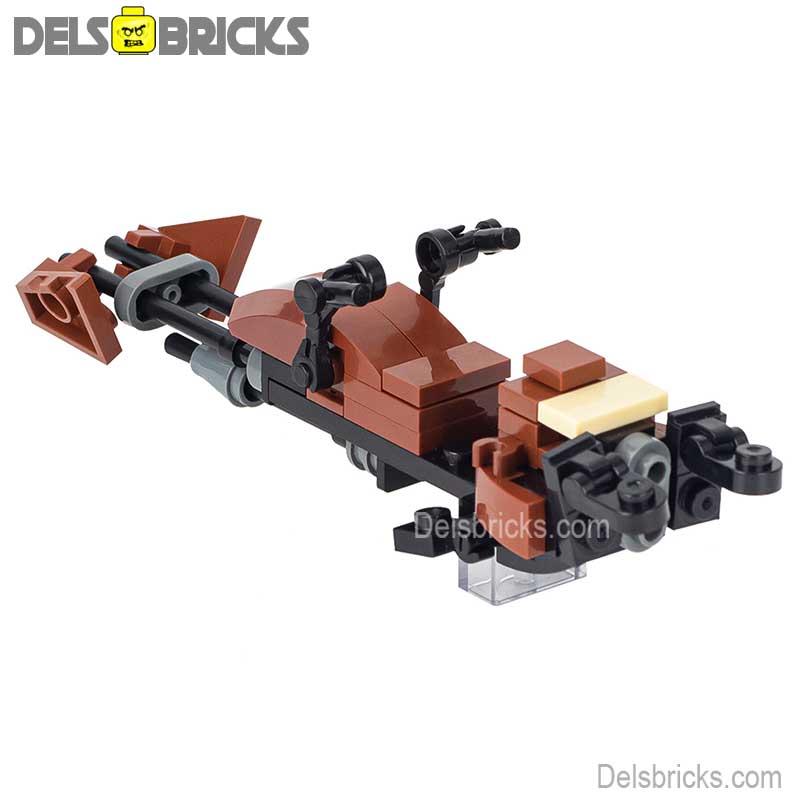 Speeder Bike Star Wars Lego Minifigures Custom Toys