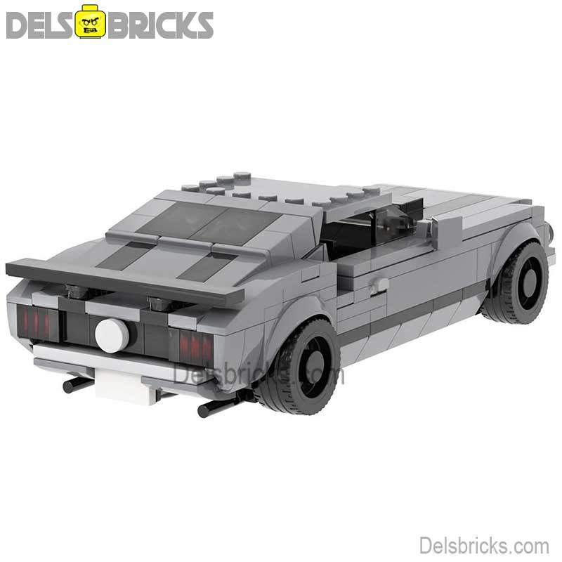 John Wick's Classic Mustang Lego Minifigures Custom Building Block Toys