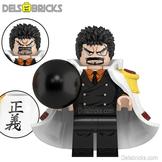 Monkey D garp from ONE PIECE Anime Lego Minifigures custom toys 3 - DelsBricks MinifiguresMinifiguresDelsBricks MinifiguresDelsbricks