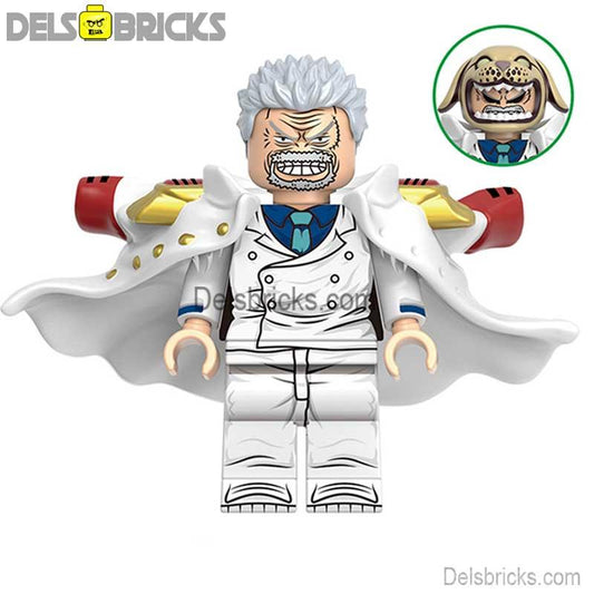 Monkey D Garp ONE PIECE Anime Lego Minifigures custom toys NEW - DelsBricks MinifiguresMinifiguresDelsBricks MinifiguresDelsbricks