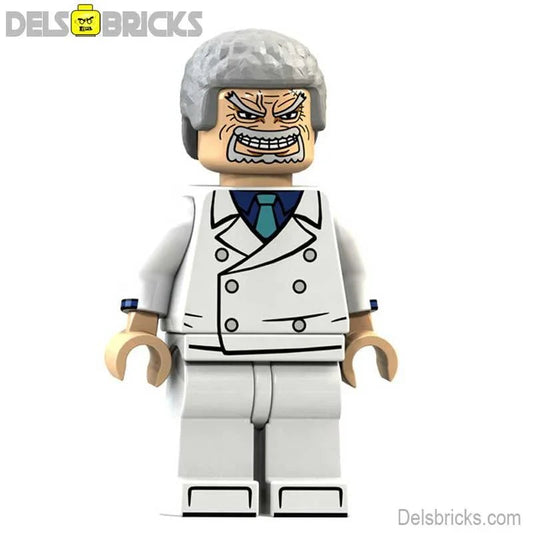 Monkey D. Garp ONE PIECE Anime Lego Minifigures custom toys - DelsBricks MinifiguresMinifiguresDelsBricks MinifiguresDelsbricks