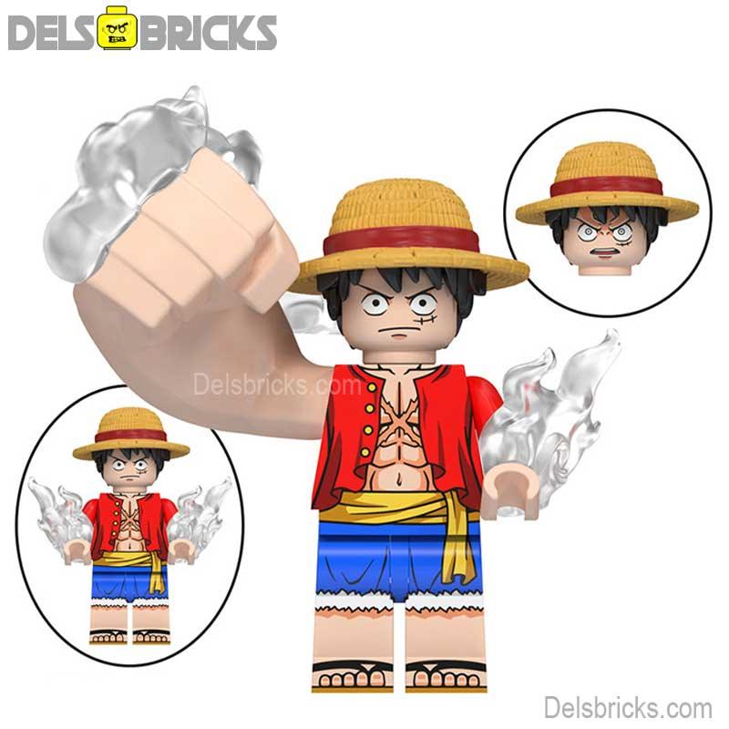 Monkey D Luffy big Arm from One Piece Lego Anime Minifigures - DelsBricks MinifiguresMinifiguresDelsBricks MinifiguresDelsbricks