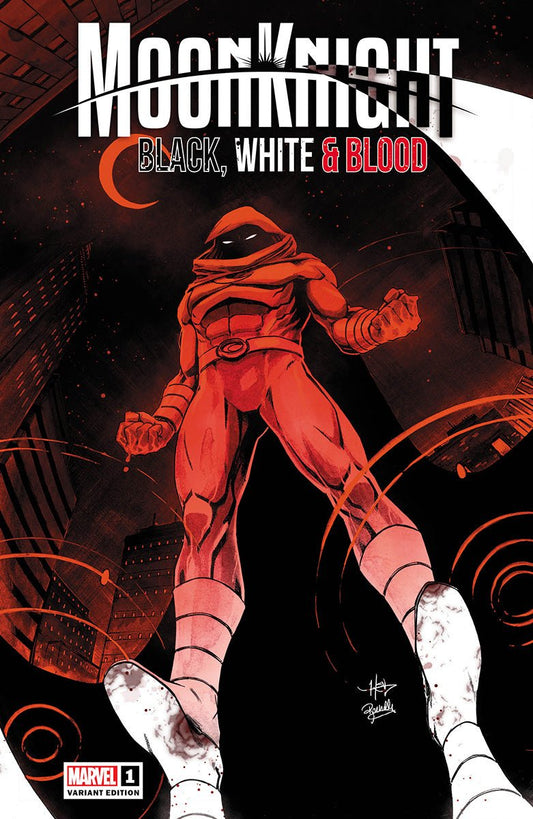 Moon Knight: Black, White & Blood 1 Unknown Comics Creees Exclusive Var (05/11/2022) - DelsBricks Toys & CollectiblesCOMIC BOOK EXCLUSIVEDelsBricks Toys & CollectiblesUnknown Comic Books