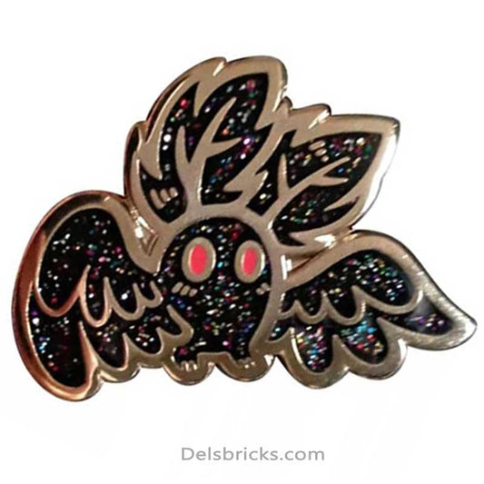 Moth Man Cute Cryptozoology Enamel Pins Near Me - DelsBricks MinifiguresEnamel Pins Copper Lapel fashion PinsDelsBricks MinifiguresDelsbricks.com
