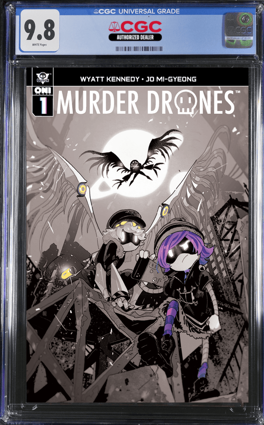 MURDER DRONES 1 RETAILER EXCLUSIVE VARIANT LTD 500 ONI PRESS - DelsBricks Toys & CollectiblesComic BookDelsBricks Toys & Collectibles412 Comics