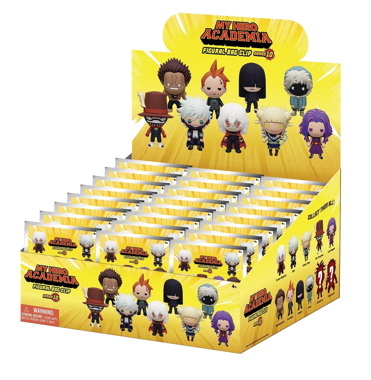My Hero Academia 3D Foam Bag Clip, Series 10 - DelsBricks Toys & CollectiblesKeychainDelsBricks Toys & CollectiblesSuper Anime Store