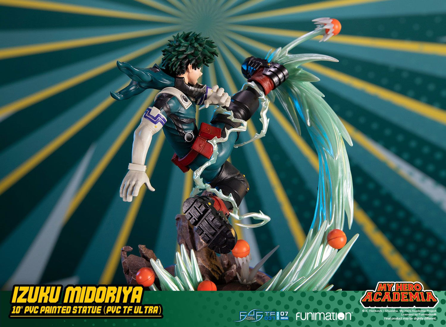 MY HERO ACADEMIA - IZUKU MIDORIYA (PVC TF ULTRA) STANDARD EDITION Figure - DelsBricks Toys & CollectiblesFigureDelsBricks Toys & CollectiblesSuper Anime Store