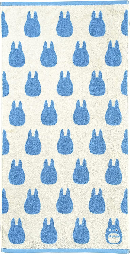 My Neighbor Totoro Silhouette Bath Towel – Light Blue (Studio Ghibli x Marushin) - DelsBricks Toys & CollectiblesTowelsDelsBricks Toys & CollectiblesSuper Anime Store