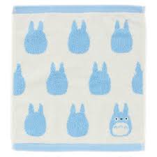 My Neighbor Totoro – Small White Totoro Silhouette Face Towel | Marushin Studio Ghibli Japan Import - DelsBricks Toys & CollectiblesTowelsDelsBricks Toys & CollectiblesSuper Anime Store