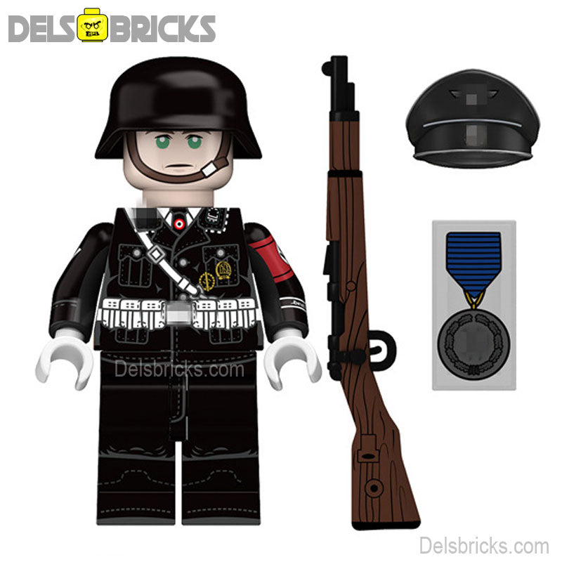 World War 2 German Nazi Soldier Lego Minifigures Custom Toys