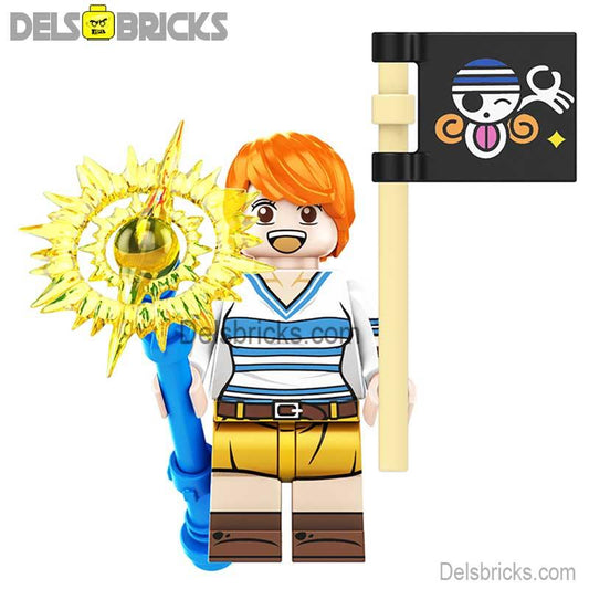 Nami from One Piece Lego Anime Minifigures Custom Toys set6 - DelsBricks MinifiguresMinifiguresDelsBricks MinifiguresDelsbricks