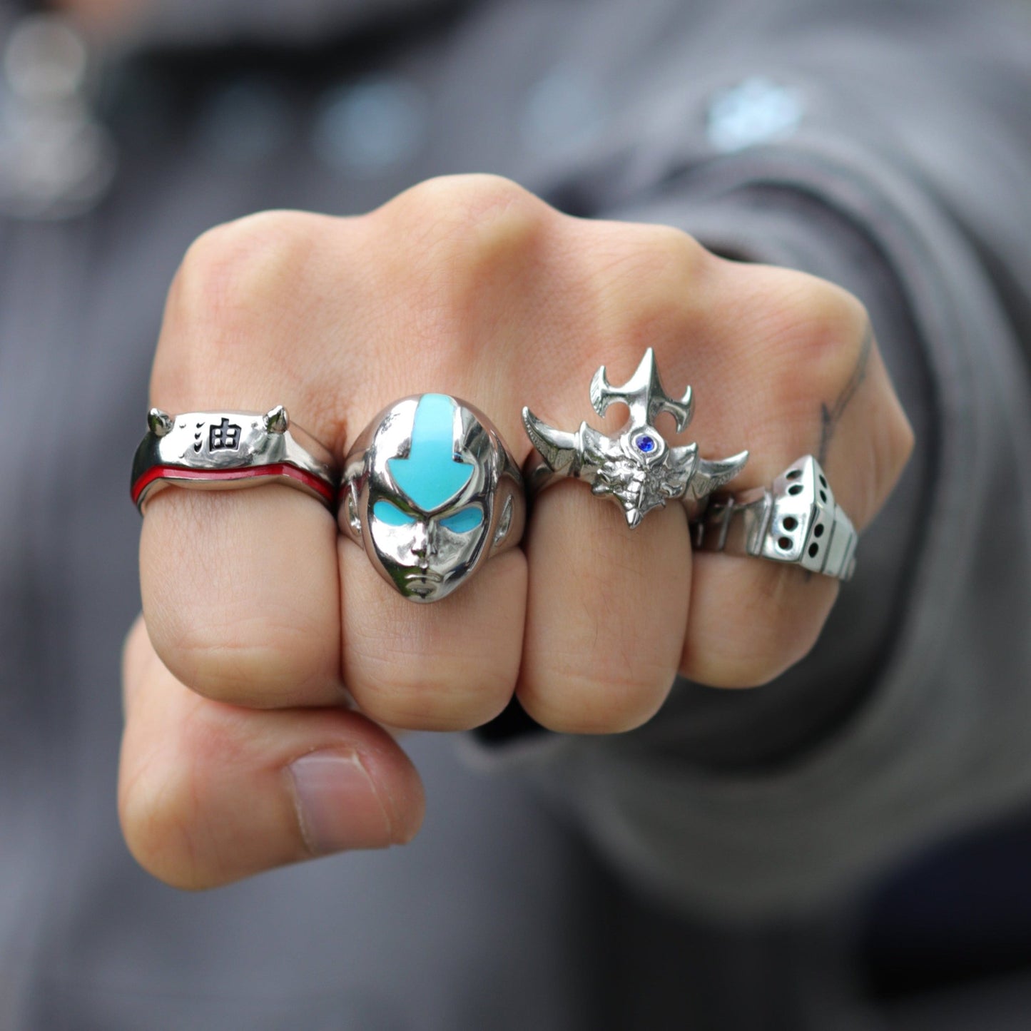 Naruto™ Jiraiya Headband Ring - DelsBricks Toys & CollectiblesRINGDelsBricks Toys & CollectiblesMISTERVERSE