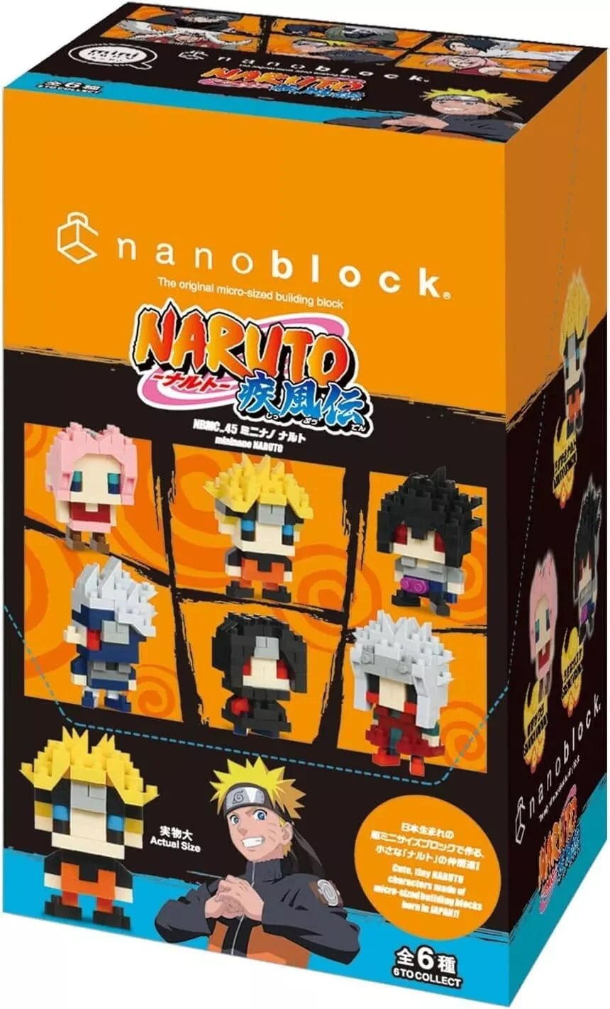 Naruto™ Nanoblock Mininano Figures - Blind Bag - DelsBricks Toys & CollectiblesToysDelsBricks Toys & CollectiblesMISTERVERSE