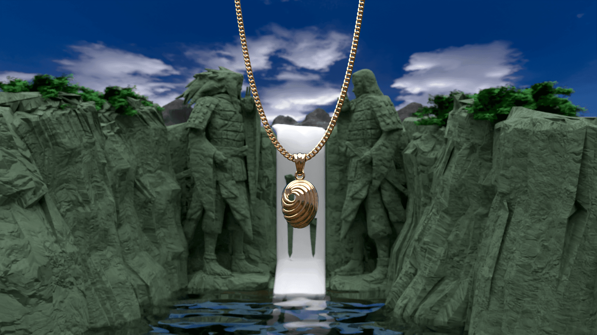 Naruto™ Tobi Mask Pendant - DelsBricks Toys & CollectiblesPENDANTDelsBricks Toys & CollectiblesMISTERVERSE