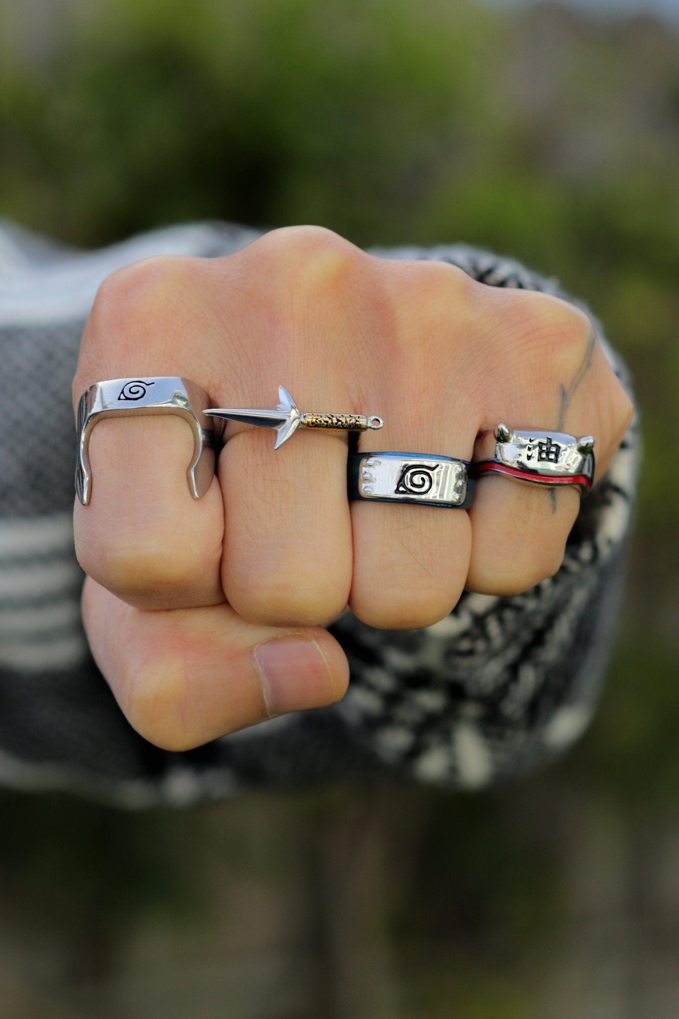 Naruto™ Tobirama Senju Mask Ring - DelsBricks Toys & CollectiblesRINGDelsBricks Toys & CollectiblesMISTERVERSE