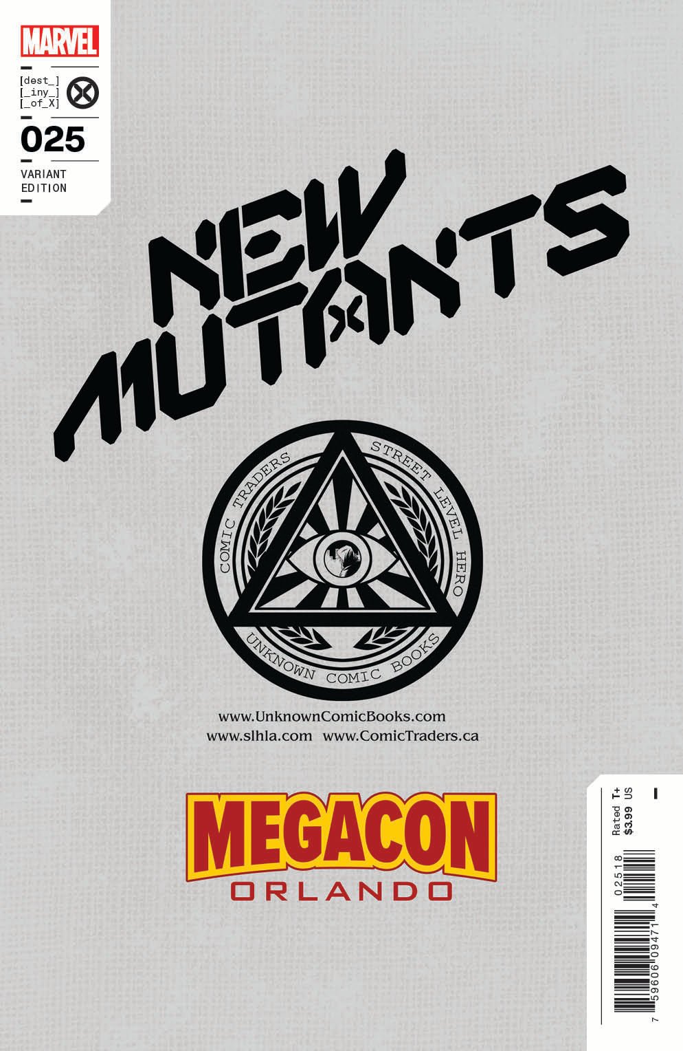 New Mutants 25 Unknown Comics Derrick Chew Exclusive Color Splash Convention VIRGIN Var (06/08/2022) - DelsBricks Toys & CollectiblesCOMIC BOOK EXCLUSIVEDelsBricks Toys & CollectiblesUnknown Comic Books