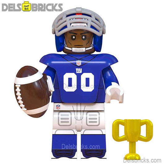 New York Giants NFL Football Teams Lego Minifigures Custom Toys - DelsBricks MinifiguresMinifiguresDelsBricks MinifiguresDelsbricks