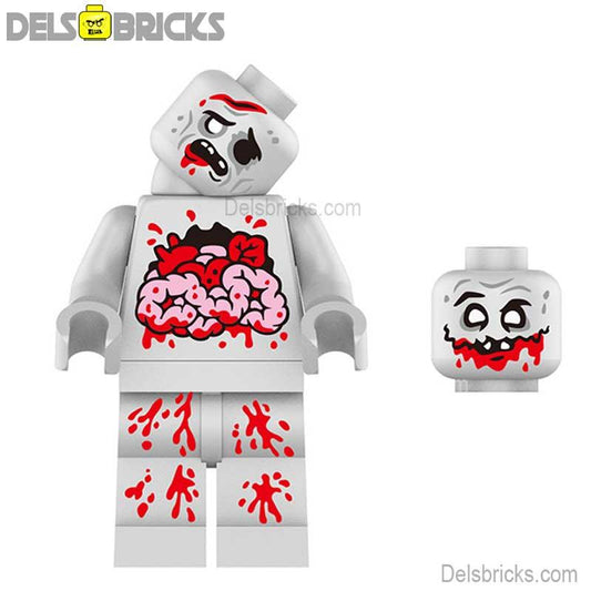 NEW ZOMBIES Lego Minifigures Custom Toys 1 - DelsBricks MinifiguresLego Horror MinifiguresDelsBricks MinifiguresDelsbricks.com