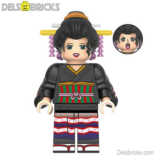 Nico Robin ONE PIECE Anime Lego custom Minifigures toys - DelsBricks MinifiguresMinifiguresDelsBricks MinifiguresDelsbricks