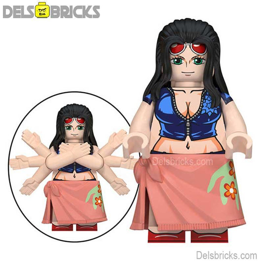 Nico Robin One Piece Lego Anime Minifigures Custom Toys NEW1 - DelsBricks MinifiguresMinifiguresDelsBricks MinifiguresDelsbricks