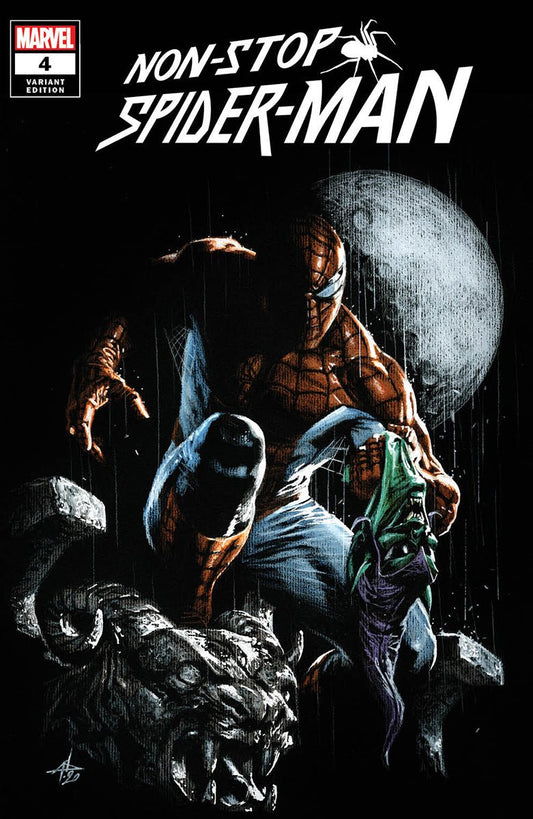 Non - Stop Spider - Man 4 Unknown Comics Gabriele Dell'Otto Exclusive Var (07/28/2021) (08/25/2021) - DelsBricks Toys & CollectiblesCOMIC BOOK EXCLUSIVEDelsBricks Toys & CollectiblesUnknown Comic Books