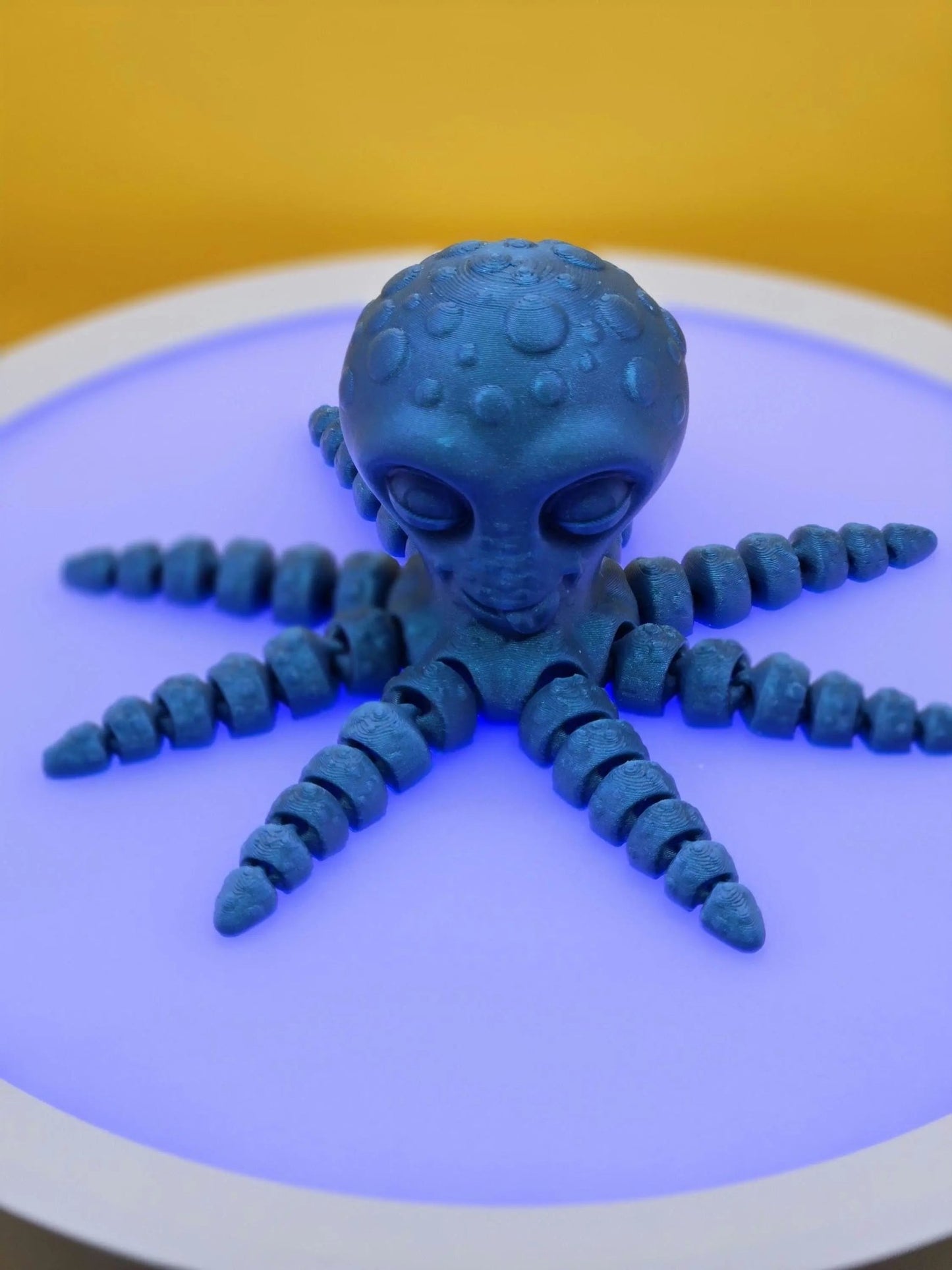 Octopie the Playful Octopus, by BendyBuddies 3D Printed, 4 Color PLA, articulated octopus, fidget, toy - DelsBricks Toys & CollectiblesFDM Articulated ToyDelsBricks Toys & CollectiblesMega Diamonds & Schwartzreiter Mini Forge