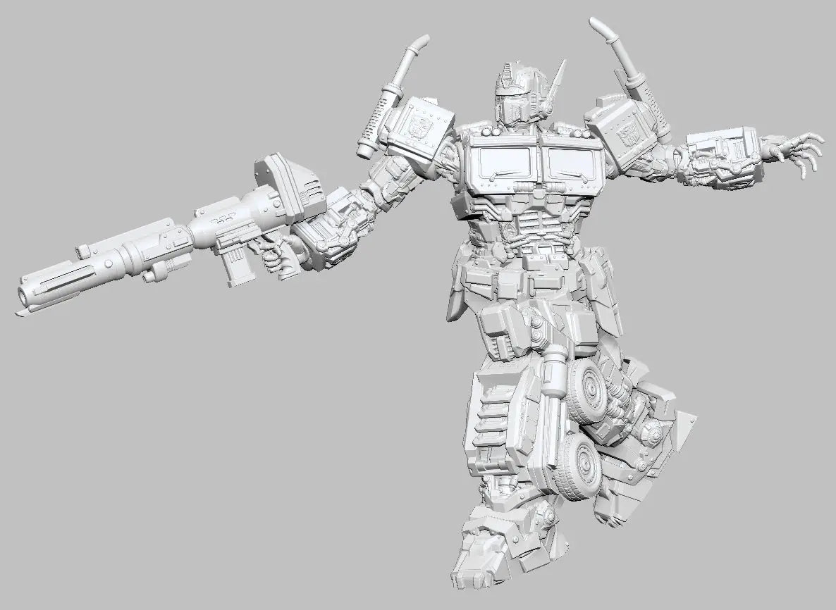 Optimus Prime by 3DArtGuy 28/32mm scale, 50mm or 100mm, Miniature War Gaming Figure, Transformer - DelsBricks Toys & CollectiblesResin Printed MiniatureDelsBricks Toys & CollectiblesMega Diamonds & Schwartzreiter Mini Forge