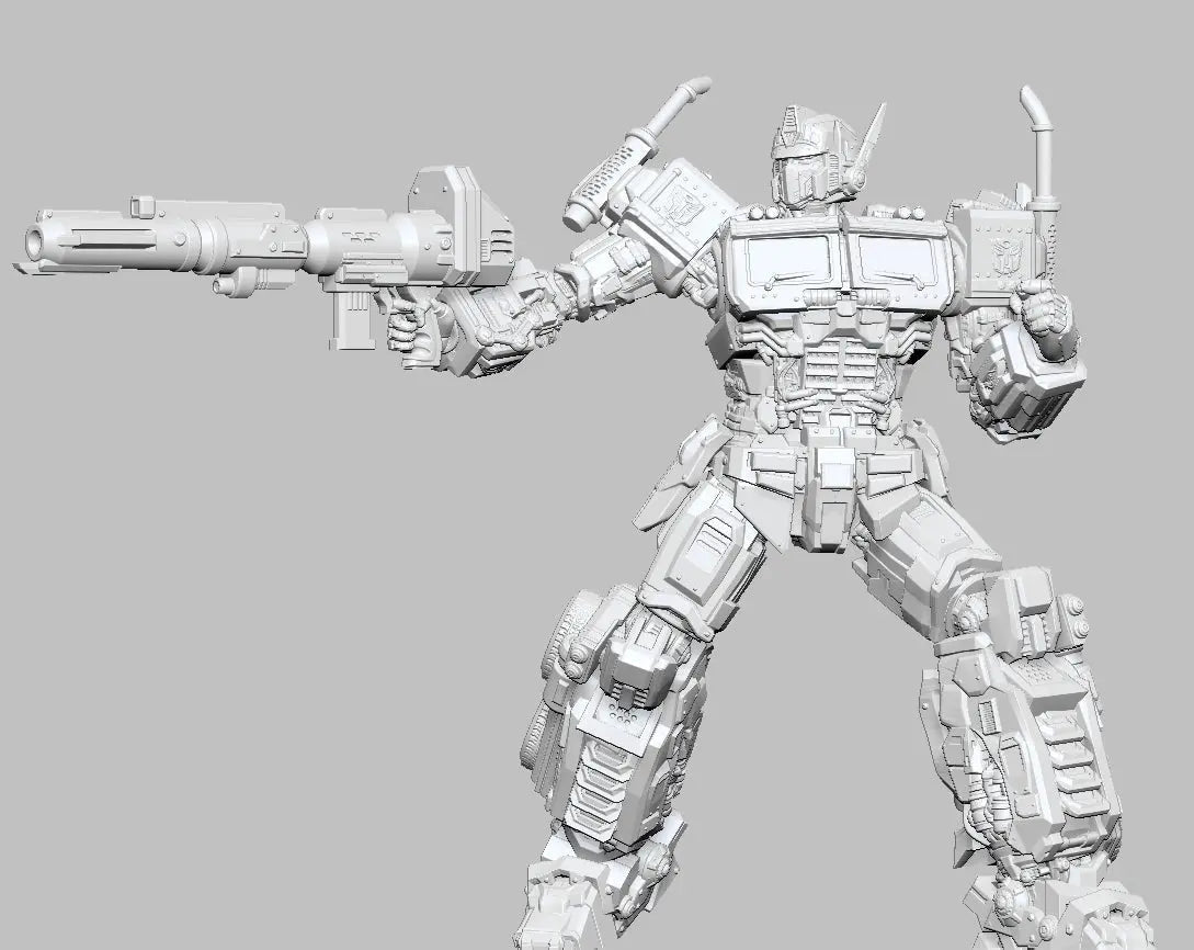 Optimus Prime by 3DArtGuy 28/32mm scale, 50mm or 100mm, Miniature War Gaming Figure, Transformer - DelsBricks Toys & CollectiblesResin Printed MiniatureDelsBricks Toys & CollectiblesMega Diamonds & Schwartzreiter Mini Forge