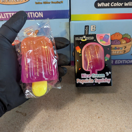Orange to Magenta Ice Cream Popsicle (Gelatin Squish) - DelsBricks Toys & CollectiblesDelsBricks Toys & CollectiblesRalphie's Funhouse