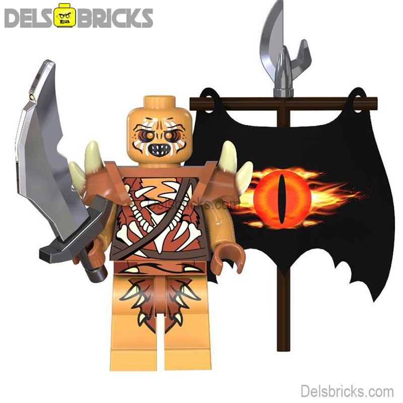 Orcs from Lord of The Rings Lego Minifigures Custom Toys 3 - DelsBricks MinifiguresMinifiguresDelsBricks MinifiguresDelsbricks