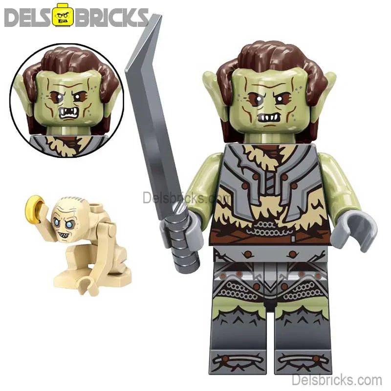 Orcs from Lord of The Rings Lego Minifigures Custom Toys 4 - DelsBricks MinifiguresMinifiguresDelsBricks MinifiguresDelsbricks