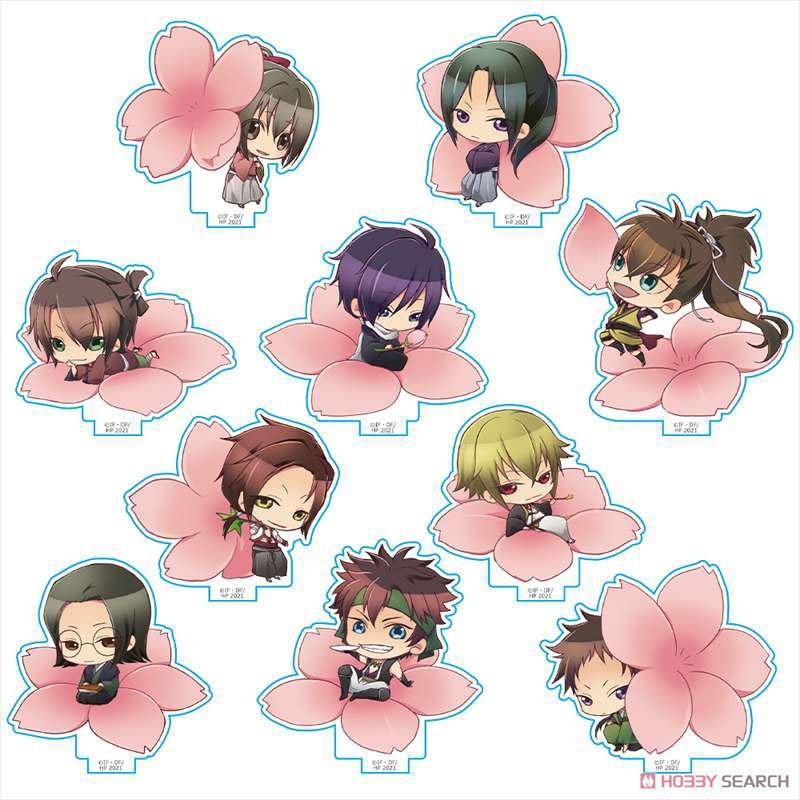 OVA Hakuouki Acrylic Stand Collection Blind Box (1 Blind Box) - DelsBricks Toys & CollectiblesFiguresDelsBricks Toys & CollectiblesSuper Anime Store