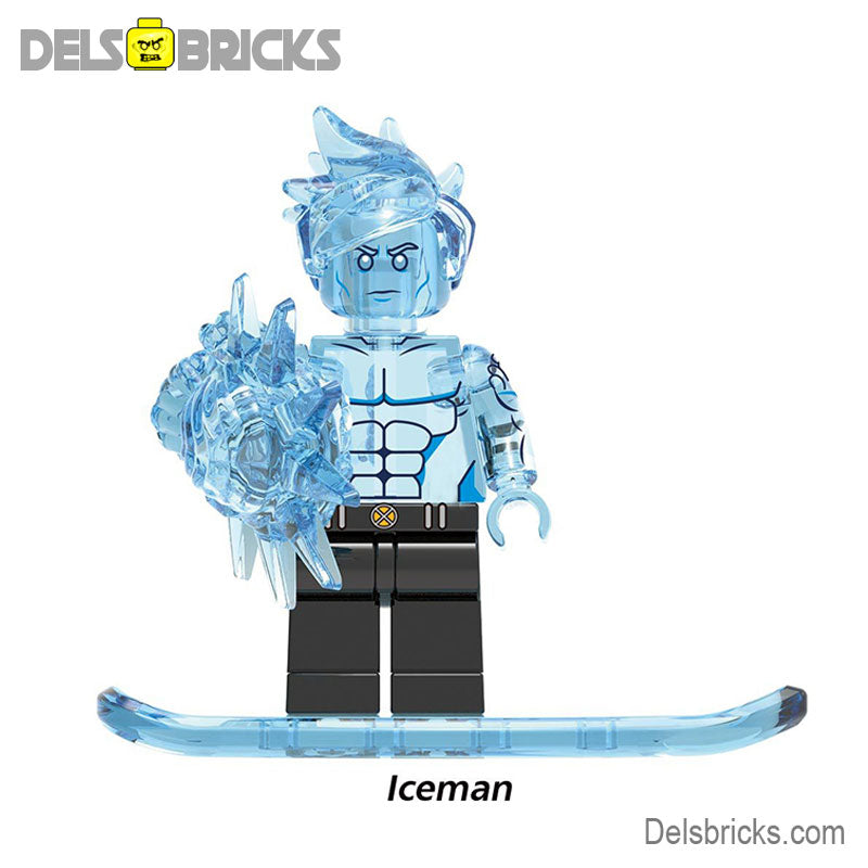 Iceman X-Men Minifigures Minifigures Delsbricks   