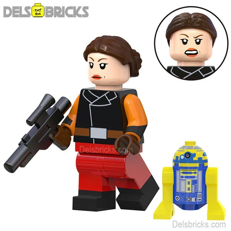 Padme Amidala Lego Star Wars Minifigures Custom Toys NEW - DelsBricks MinifiguresLego Star Wars MinifiguresDelsBricks MinifiguresDelsbricks.com