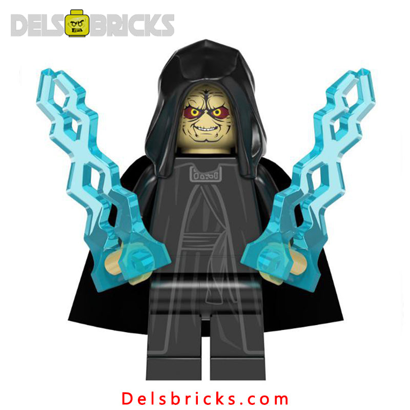 Emperor Palpatine Darth Sidious Lego Star Wars Minifigures Delsbricks.com   