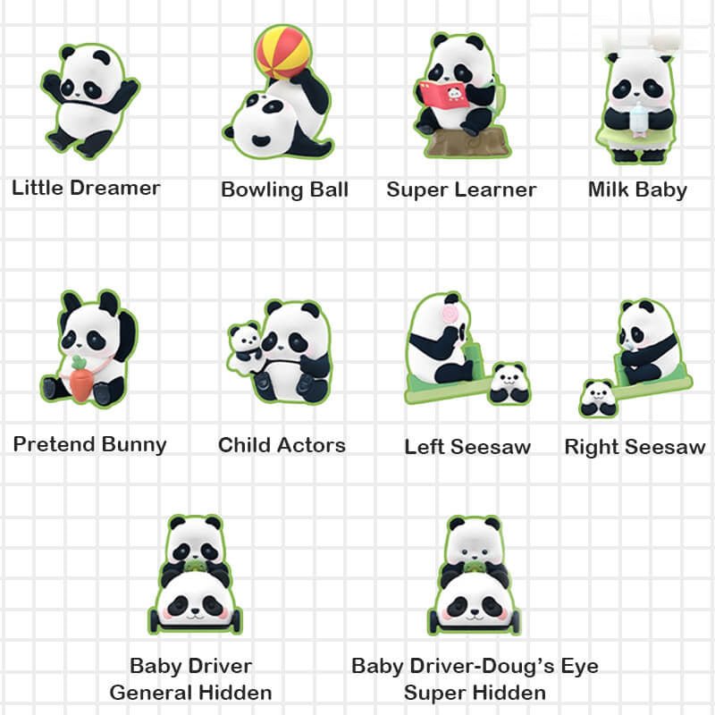 Panda Roll Kindergarten Series Blind Box (1 Blind Box) - DelsBricks Toys & CollectiblesFiguresDelsBricks Toys & CollectiblesSuper Anime Store
