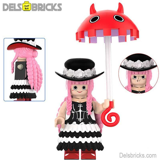 Perona from One Piece Lego Anime Minifigures custom toys - DelsBricks MinifiguresMinifiguresDelsBricks MinifiguresDelsbricks