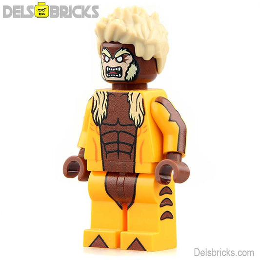 Sabretooth From The X-Men Lego Minifigures custom toys