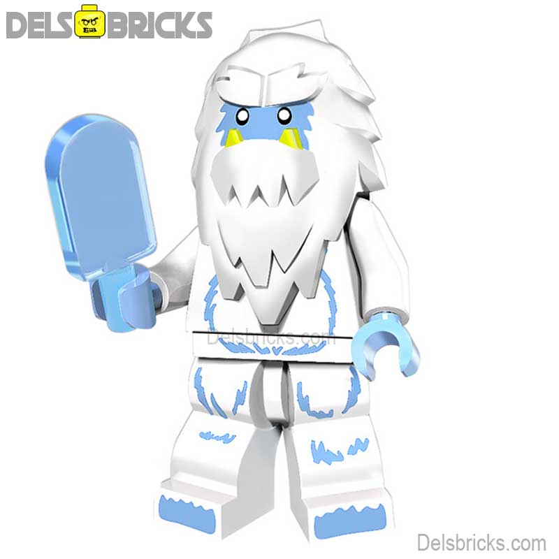 Yeti Bigfoot Sasquatch Lego Minifigures Custom Toys (rare)