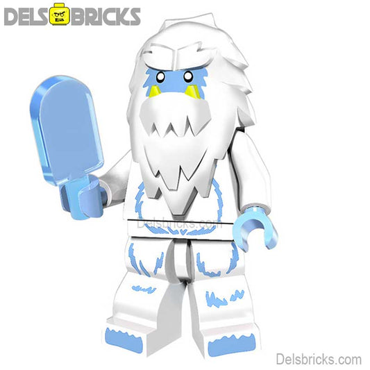 Yeti Bigfoot Sasquatch Lego Minifigures Custom Toys (rare)